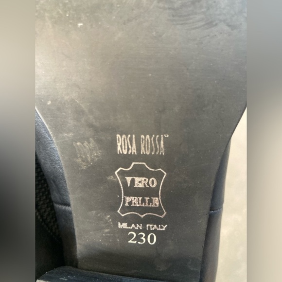 ROSA ROSSA Italian shoes genuíne leather size 6 Women - Picture 7 of 12